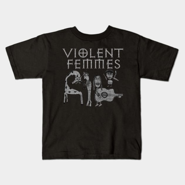 Violent femmes Kids T-Shirt by Japan quote